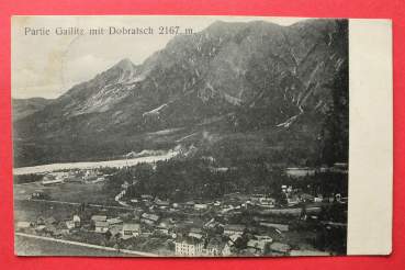AK Gailitz / 1910-1925 / mit Dobratsch / Strassen / Kärnten